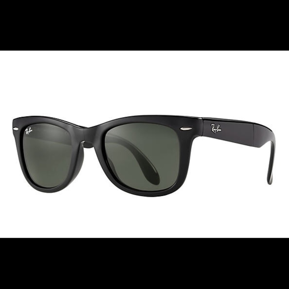 black wayfarer classic ray bans